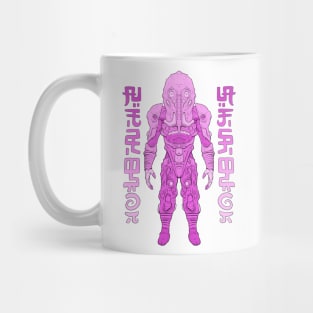 Pink Kaiju Fighter Mug